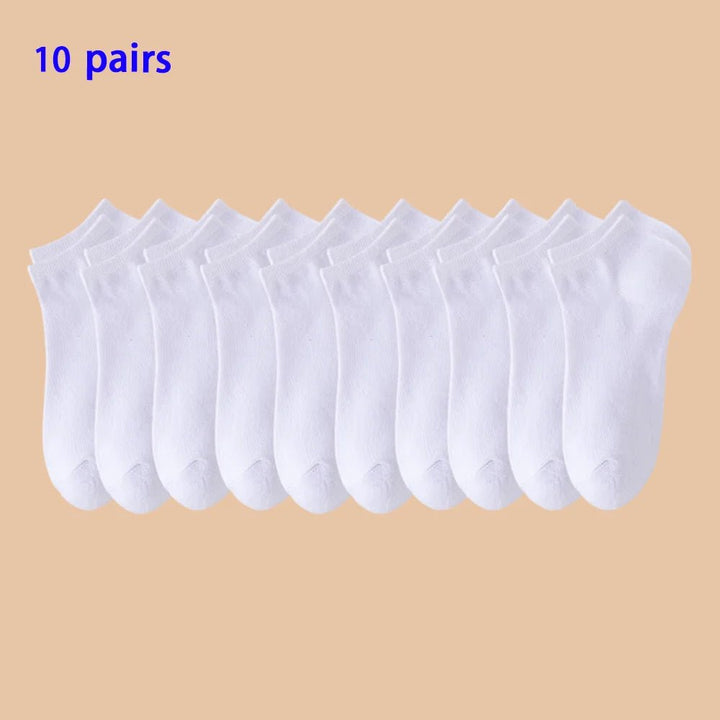 10 Pairs of Women's/men's Boat Socks. - Derslash