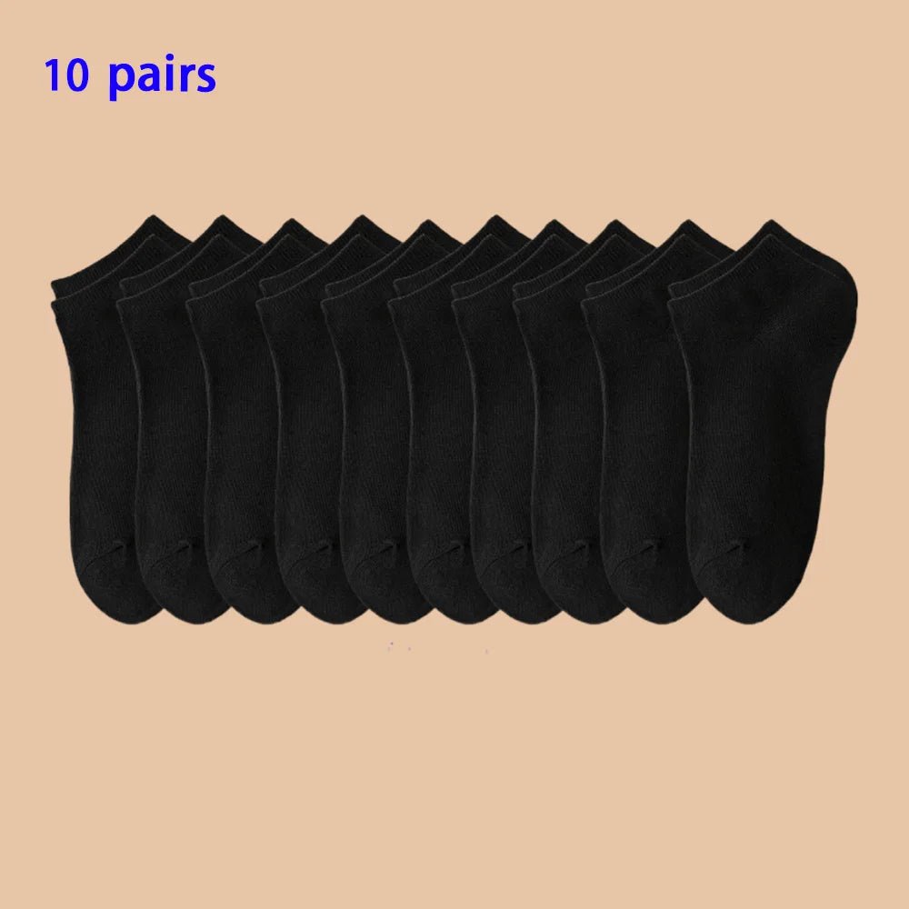10 Pairs of Women's/men's Boat Socks. - Derslash