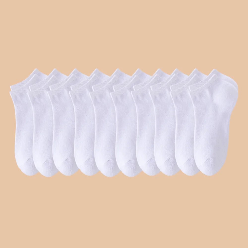 10 Pairs of Women's/men's Boat Socks. - Derslash