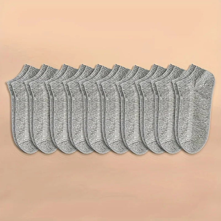 10/20/40 Pairs Soft Lightweight Low Cut Ankle Socks - Derslash