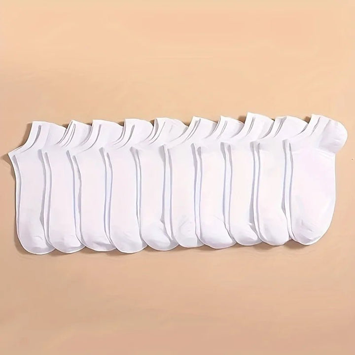 10/20/40 Pairs Soft Lightweight Low Cut Ankle Socks - Derslash