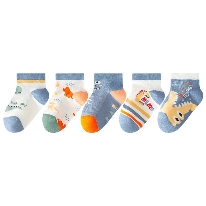 10pairs Children's Socks with animal patterns - Derslash