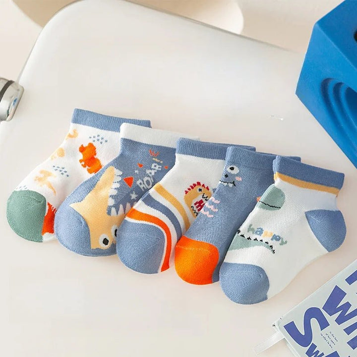 10pairs Children's Socks with animal patterns - Derslash