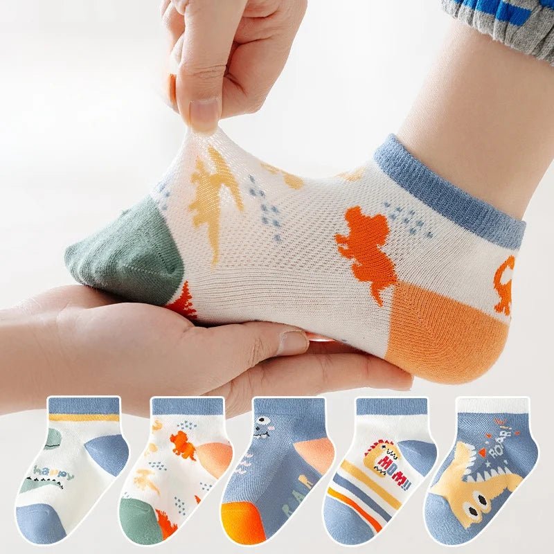 10pairs Children's Socks with animal patterns - Derslash