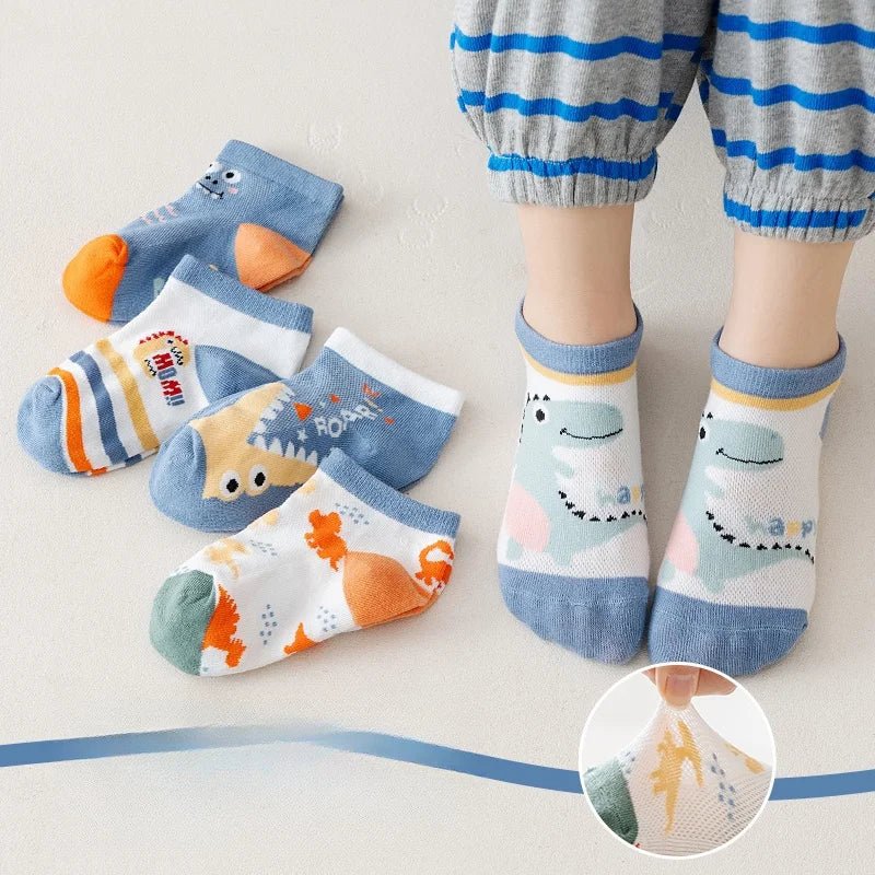 10pairs Children's Socks with animal patterns - Derslash