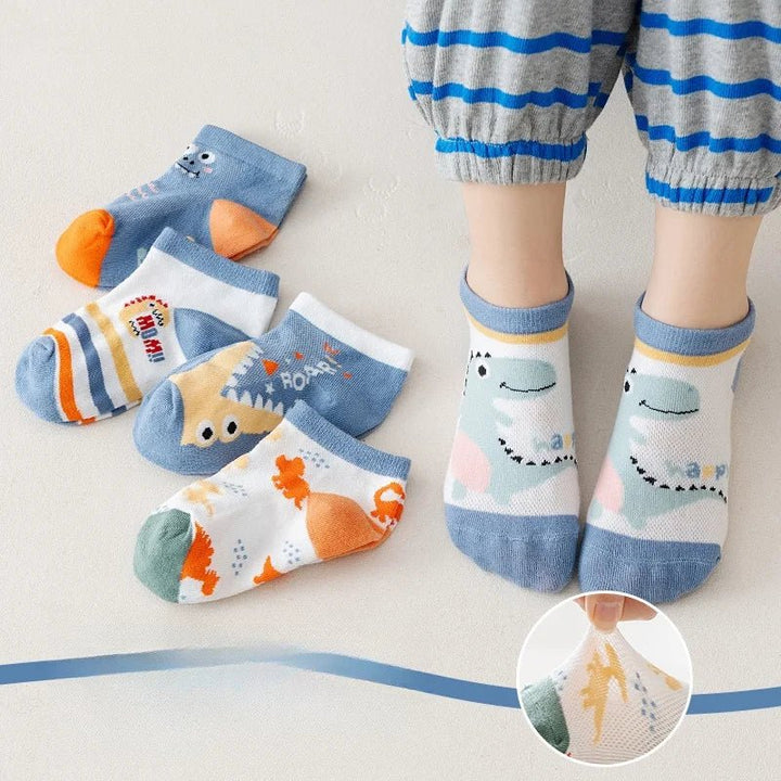 10pairs Children's Socks with animal patterns - Derslash