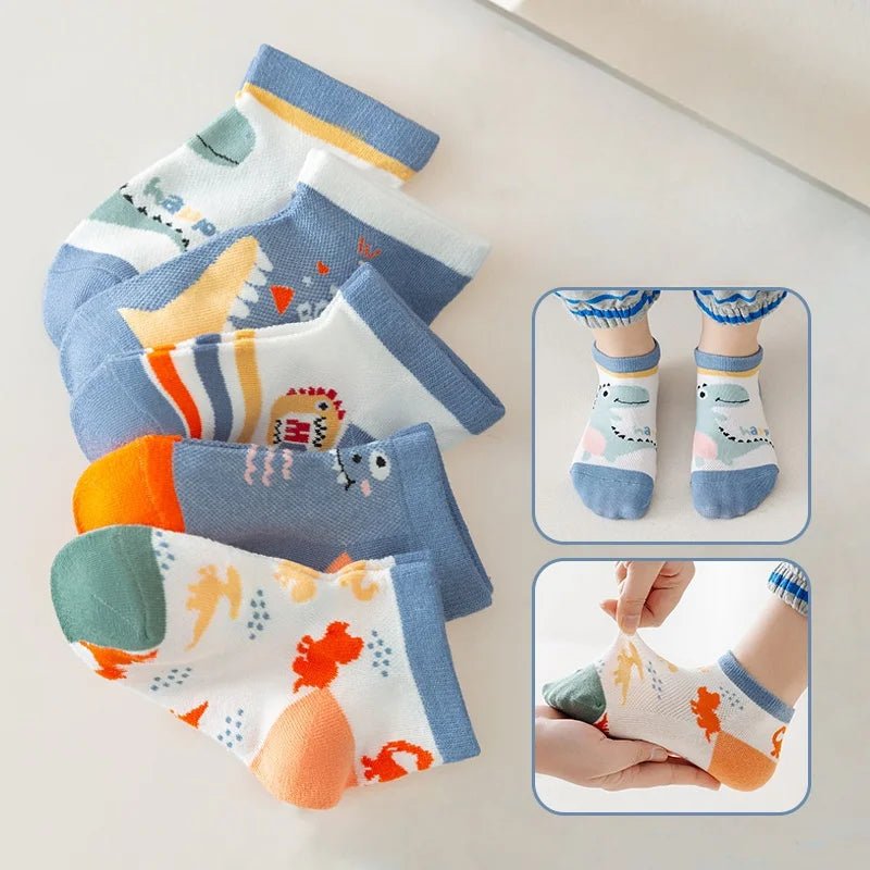 10pairs Children's Socks with animal patterns - Derslash