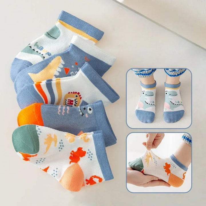 10pairs Children's Socks with animal patterns - Derslash