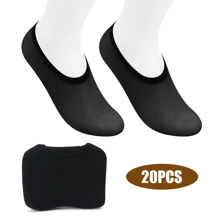 10Pairs Women Summer Transparent Socks - Derslash