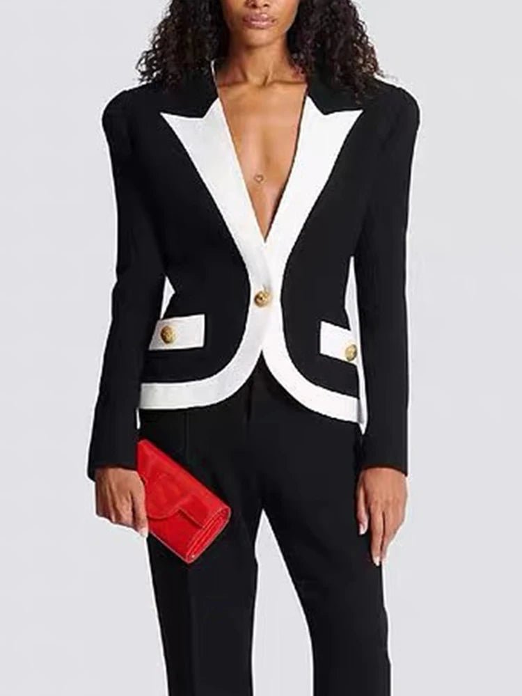 2024 Designer Black Short Jacket - Derslash