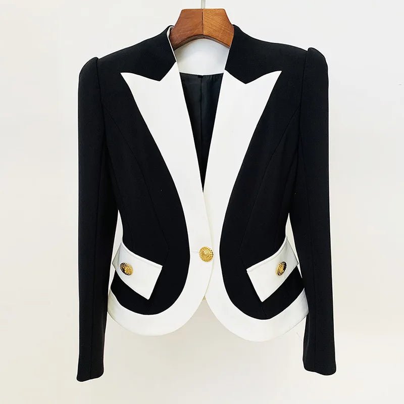 2024 Designer Black Short Jacket - Derslash