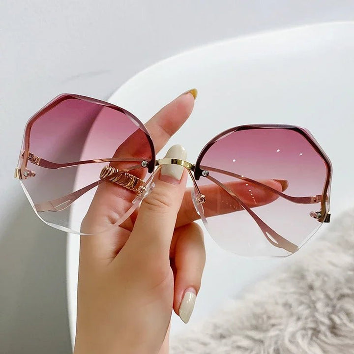2024 Luxury Round Gradient Sunglasses - Derslash