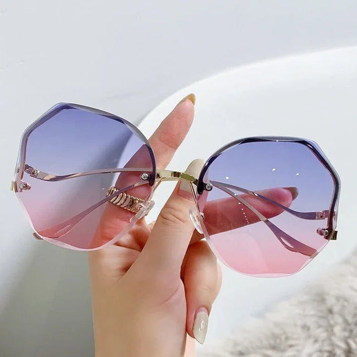 2024 Luxury Round Gradient Sunglasses - Derslash