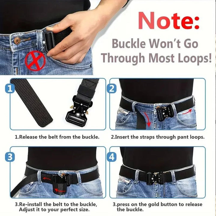 2pcs Versatile Unisex Tactical Belts - Derslash
