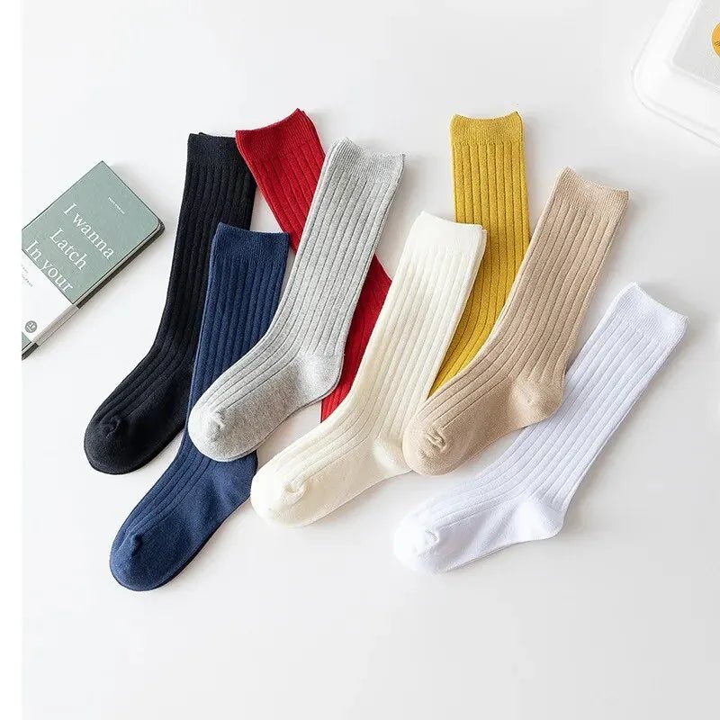 3Pairs/Lot Baby Knee High Socks - Derslash