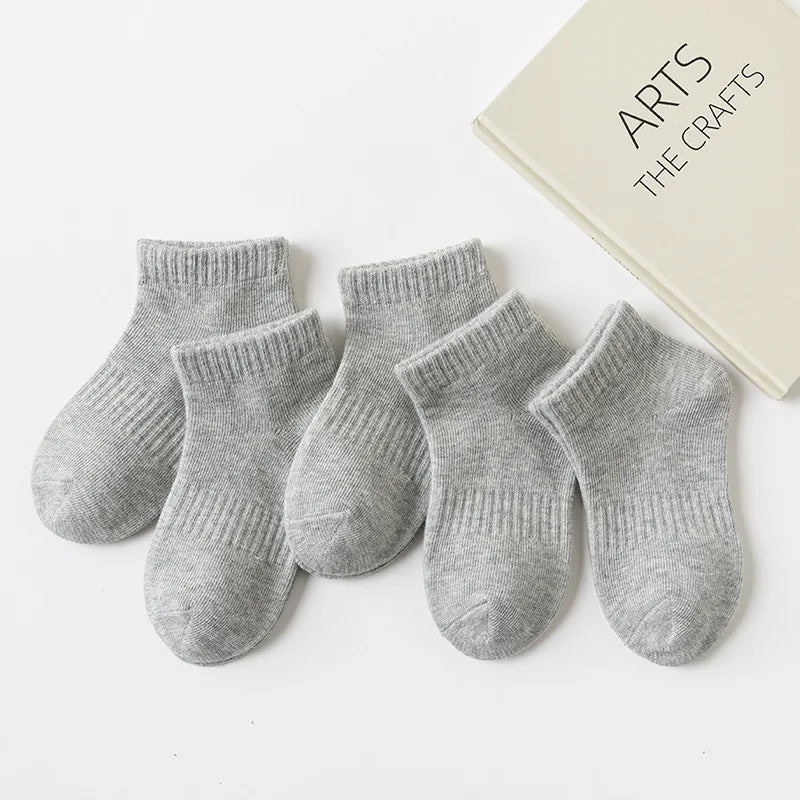 5 Pairs Children Socks - Derslash