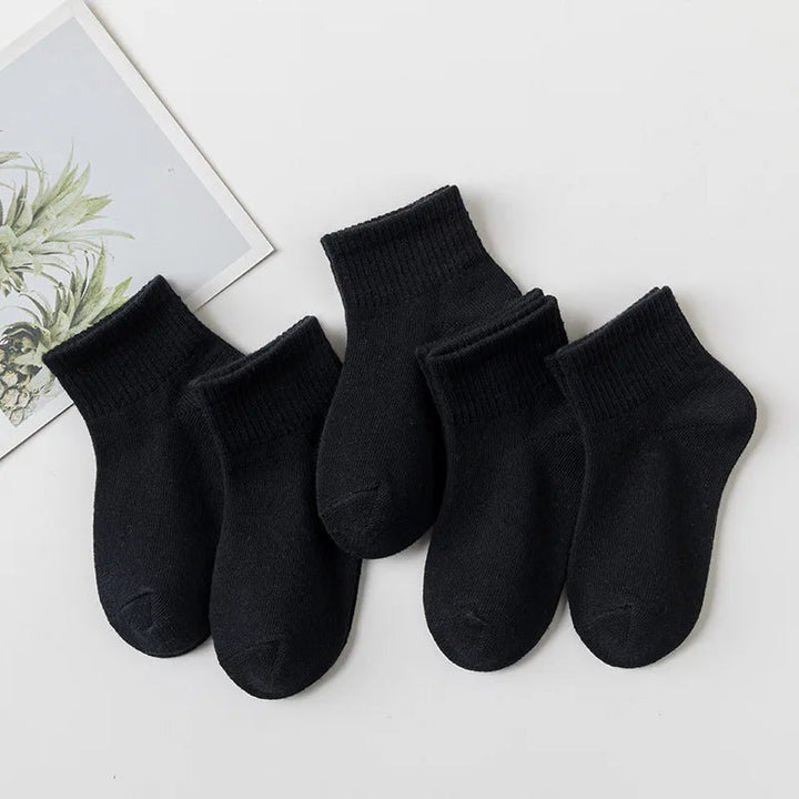 5 Pairs Children Socks - Derslash