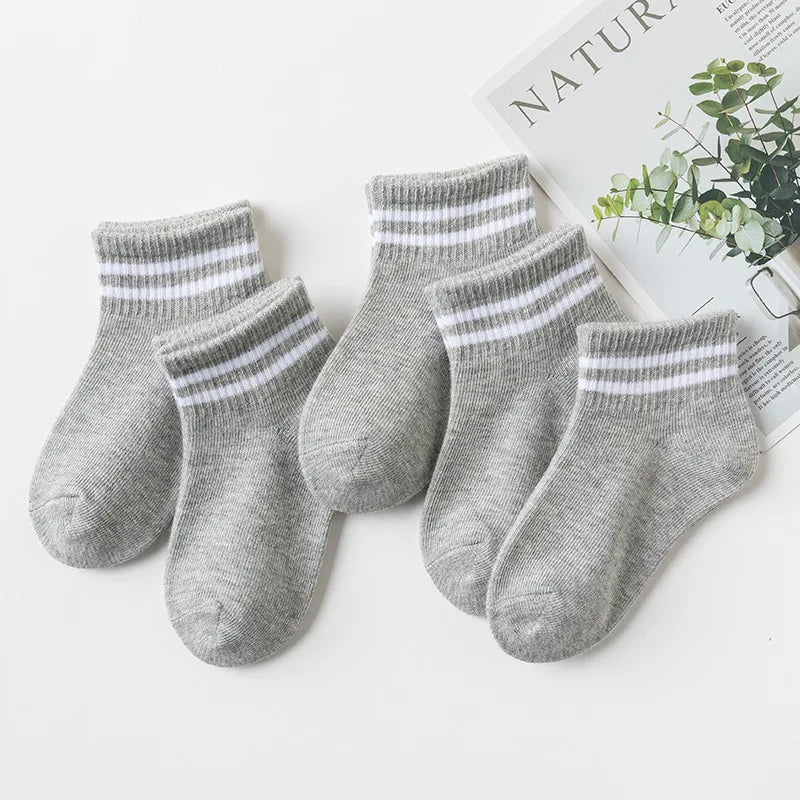 5 Pairs Children Socks - Derslash