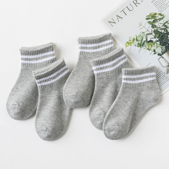 5 Pairs Children Socks - Derslash