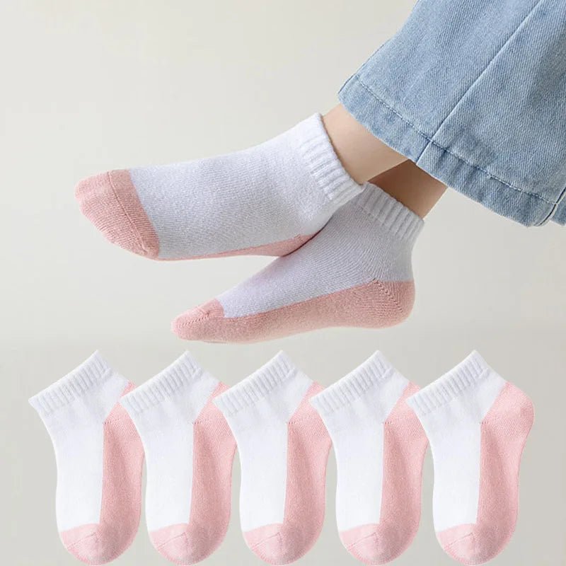 5 Pairs Children Socks - Derslash