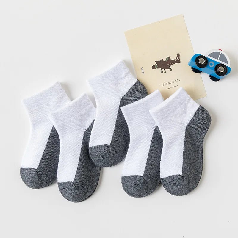 5 Pairs Children Socks - Derslash