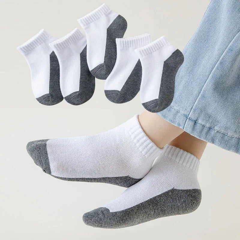 5 Pairs Children Socks - Derslash