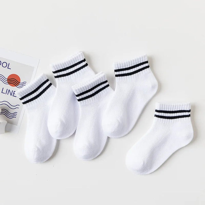 5 Pairs Children Socks - Derslash
