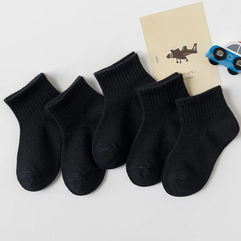 5 Pairs Children Socks - Derslash