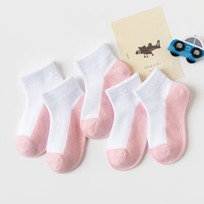 5 Pairs Children Socks - Derslash