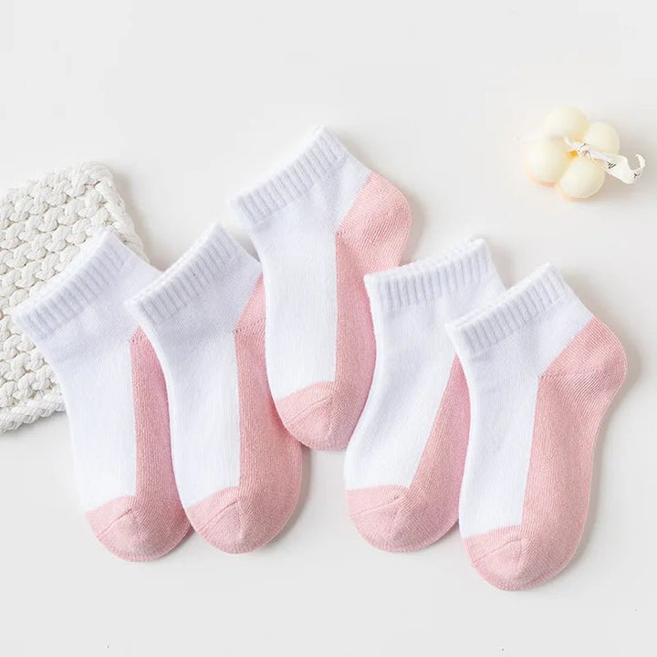 5 Pairs Children Socks - Derslash