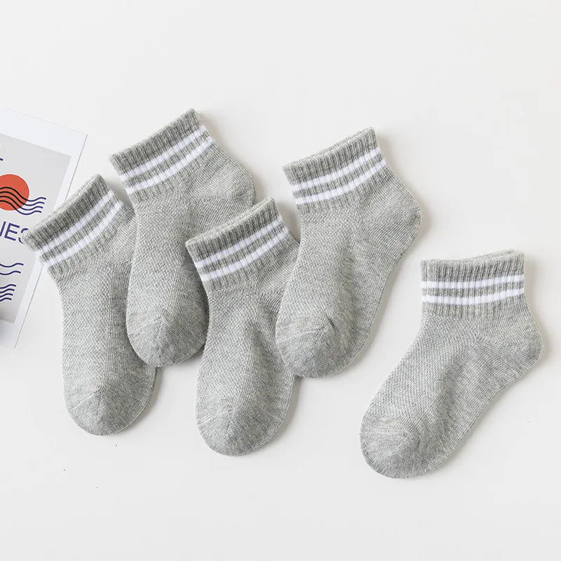 5 Pairs Children Socks - Derslash