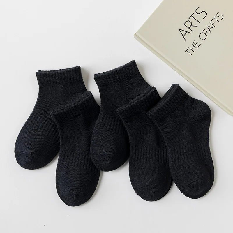 5 Pairs Children Socks - Derslash