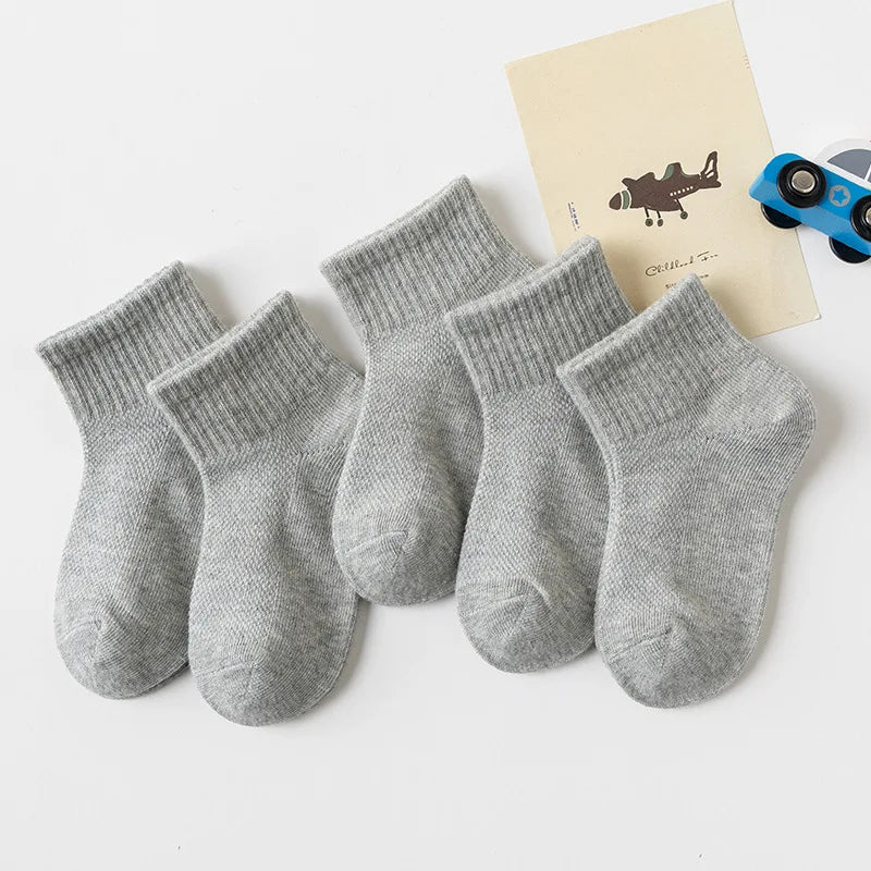 5 Pairs Children Socks - Derslash