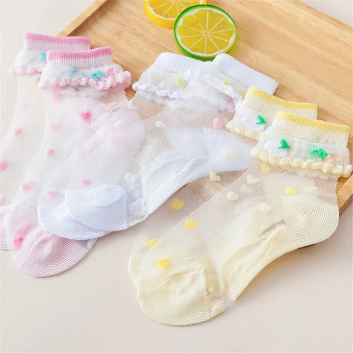 5 Pairs/Lot Girls Socks - Derslash