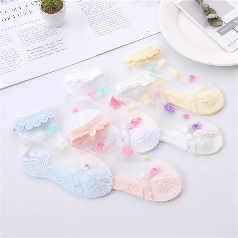 5 Pairs/Lot Girls Socks - Derslash