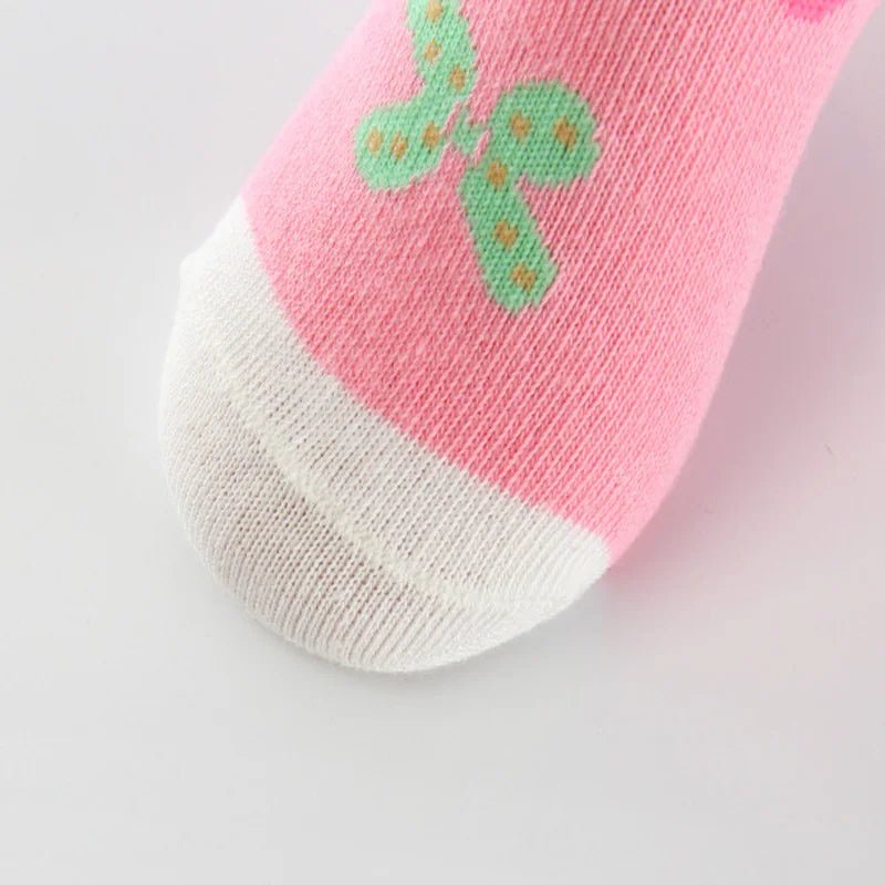 5 Pairs/Lot Spring Autumn High Quality Girls Socks - Derslash