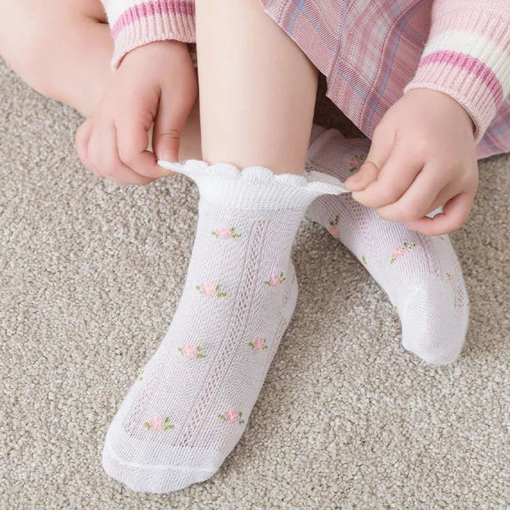5 Pairs/Lot Spring Summer Girl socks - Derslash