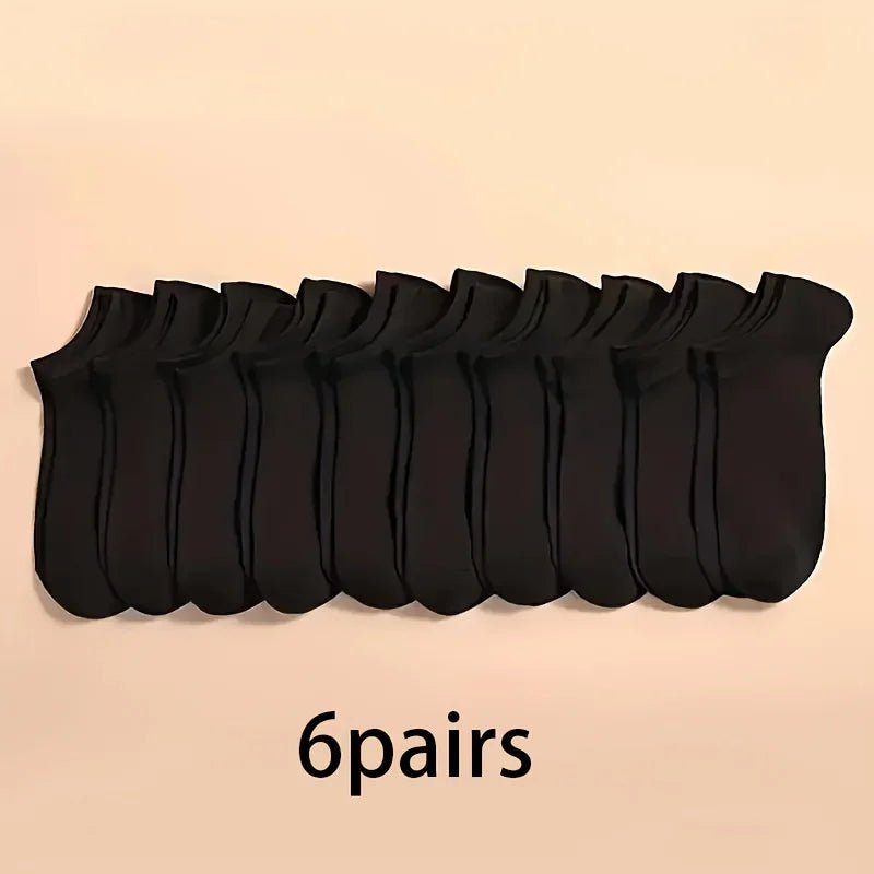 5/16/12 Pairs Of Solid Color Low - cut Socks - Derslash