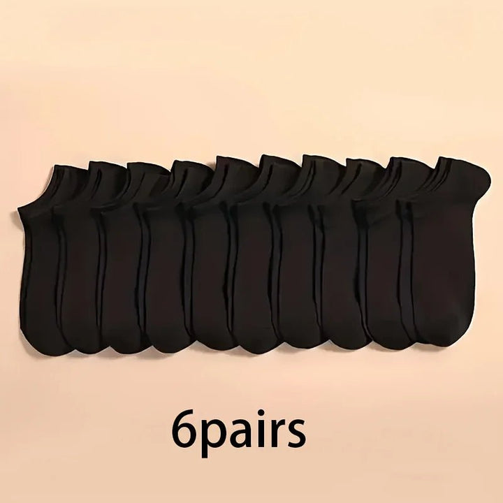 5/16/12 Pairs Of Solid Color Low - cut Socks - Derslash