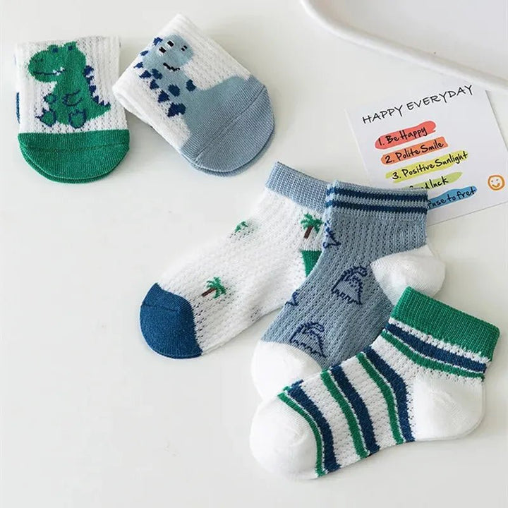 5Pairs Kids Socks Summer socks - Derslash
