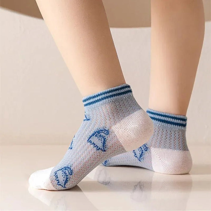 5Pairs Kids Socks Summer socks - Derslash