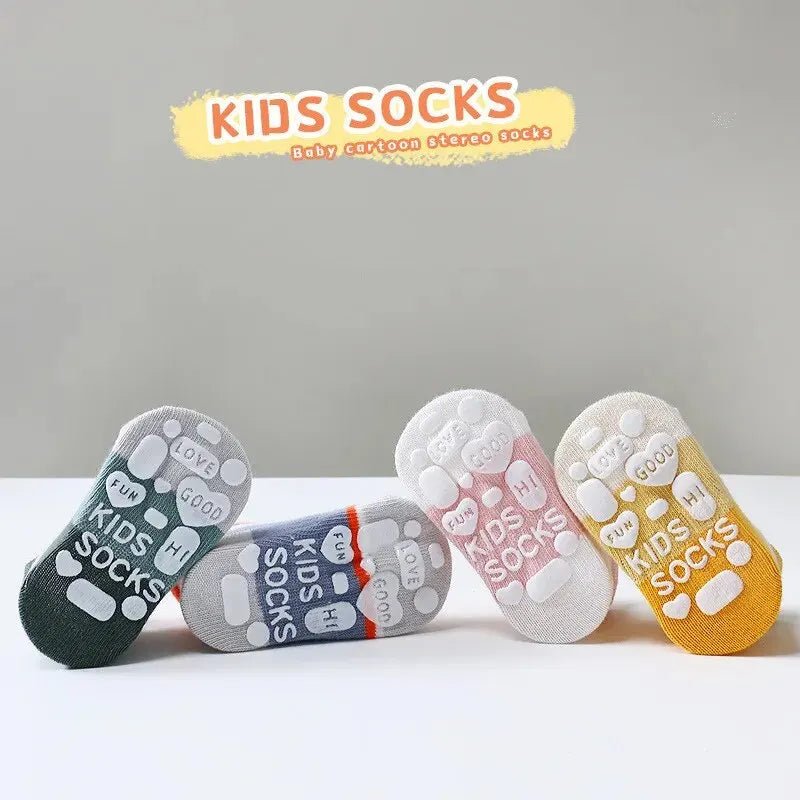 5Pairs/Lot Baby Anti Slip Socks - Derslash
