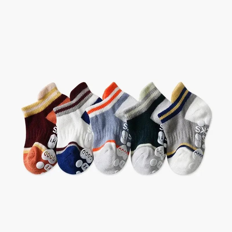 5Pairs/Lot Baby Anti Slip Socks - Derslash