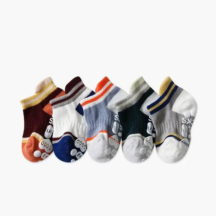 5Pairs/Lot Baby Anti Slip Socks - Derslash
