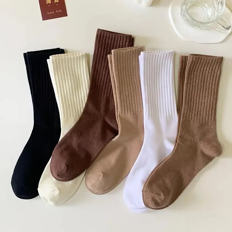 6pairs Unisex Graphic Socks - Derslash