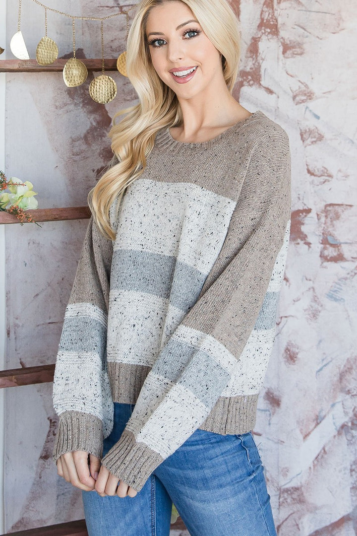 Süßer Strickpullover