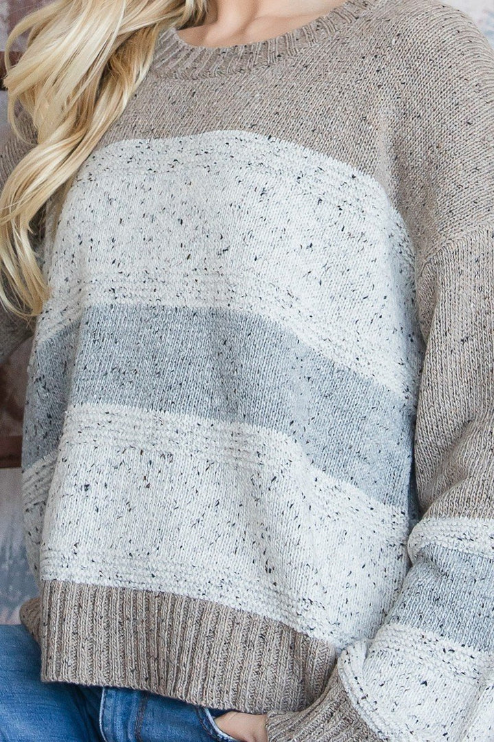 Süßer Strickpullover