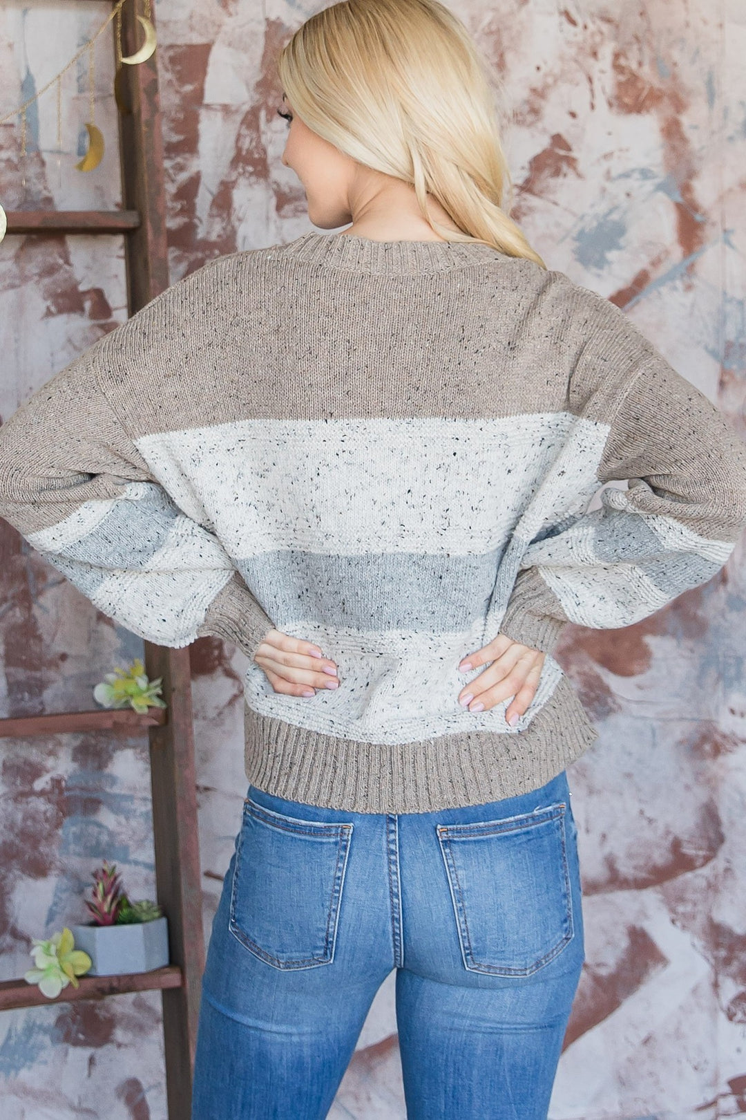 Süßer Strickpullover