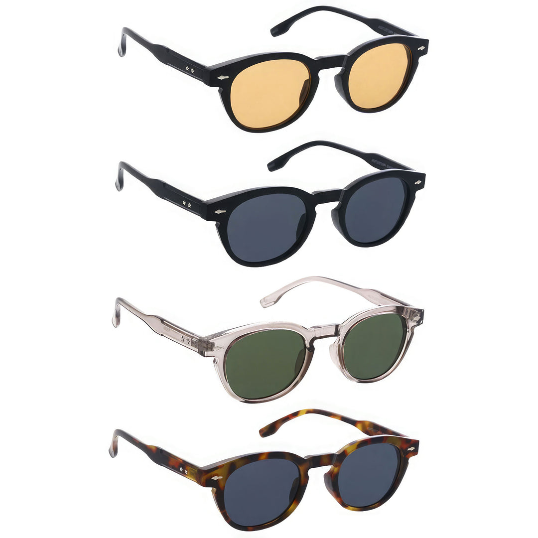 Runde Hipster-Sonnenbrille