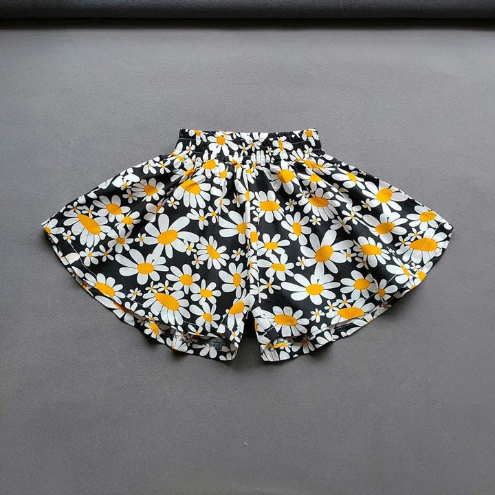 Baby Girls Flower Shorts - Derslash